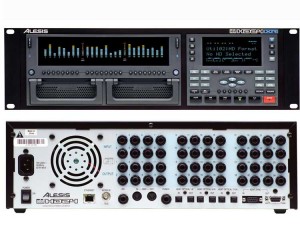 Le HD-24 d'Alesis est un enregistreur moderne, 24 pistes à disques dur. Il est vendu un peu plus de 1500€ aujourd'hui.