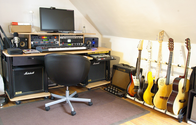 Présentation du Home studio de  (Schéma de câblage